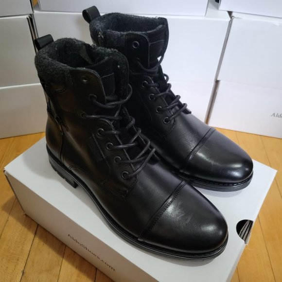 Aldo Shoes Aldo Mens Powiel In Black Work Boots Poshmark